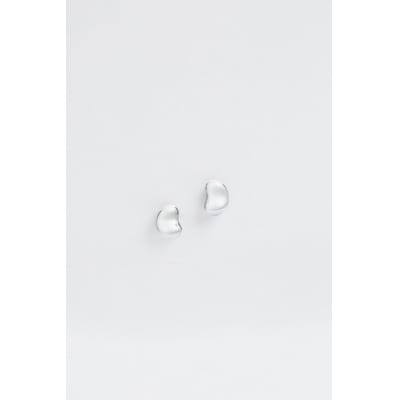 【甲府ジュエリー】Pt900プラチナ　豆ピアス(17802238)