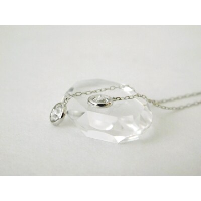 Pt900【D SI EX H&C】ダイヤモンドチェーンピアス トータル0.5ct K06057-H