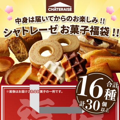 〈2026年度〉【ふるさと納税限定】シャトレーゼ人気お菓子勢ぞろい!! お菓子福箱