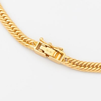 K18 喜平 12面トリプル ネックレス 20g 50cm  TK2050