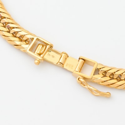 K18 喜平 12面トリプル ネックレス 50g 50cm TK5050