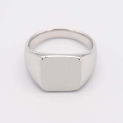 PT900 印台(三味型)地金リング　HR-009149