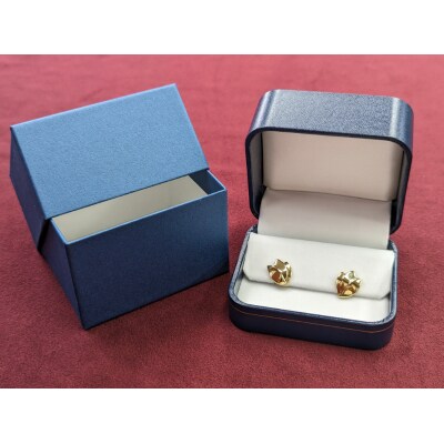 18金　イエローゴールド　地金　ピアス　SH4074