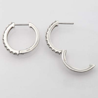 PT900 0.50ct ダイヤモンド ピアス　FFP-000334