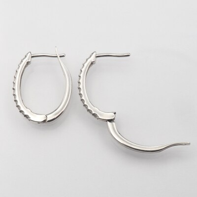 PT900 0.30ct ダイヤモンド ピアス　FFP-000336