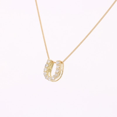 K18 バテイ0.10ct ペンダント 325712