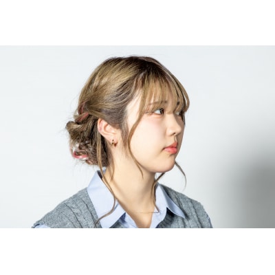 K18YG　月甲　フープピアス　EJ-109