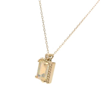 Rainbow light Opal ネックレス 207363