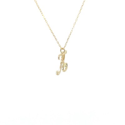 イニシャルネックレスK 208040