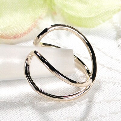 K10YG インフィニティモチーフ イヤーカフ (Fpe005)