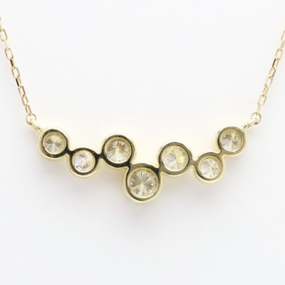 ダイヤモンド ネックレスk18イエローゴールドダイヤ0.20ct 2505jcpnp3094lk18