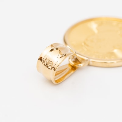 K24/K18 メープルリーフ コイン 1/10オンス 純金 ペンダントトップ BKN10M