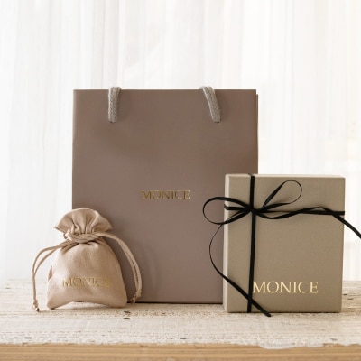 ≪MONICE≫K18イエローゴールド 直径30mm フープピアス【TE-135】