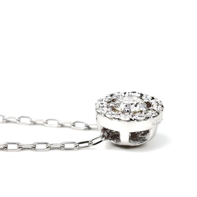 PT ダイヤ　0.15CT　ペンダント　P6153DI-P