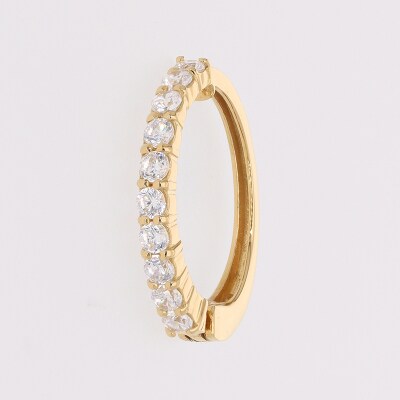 【ジュエリーの街、山梨県甲府市】ダイヤ0.40ct K18ピアリング　E4263Y