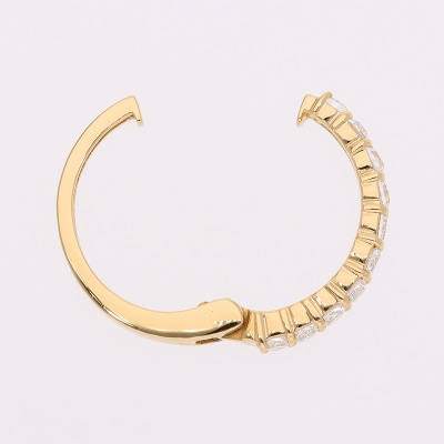 【ジュエリーの街、山梨県甲府市】ダイヤ0.40ct K18ピアリング　E4263Y