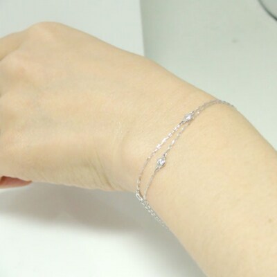 PT900/PT850 ダイヤチェーンブレスレット【28861-1】