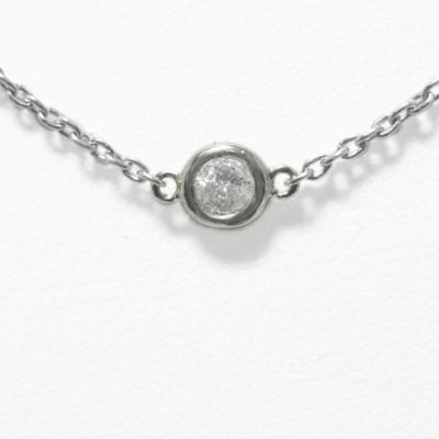 PT900「2カラット」ステーションダイヤネックレス【2ct-90-1】