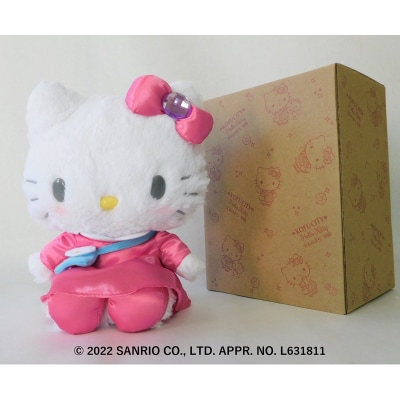 数量限定【甲府ふるさと大使】ハローキティぬいぐるみ　K04127-H
