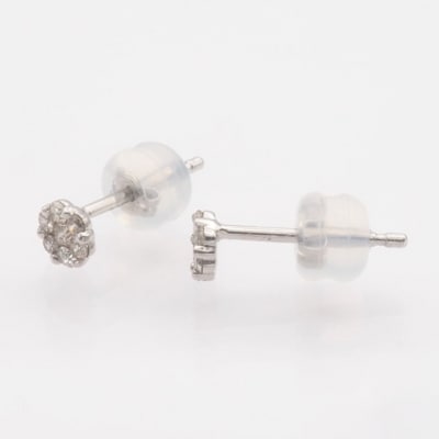 PT900 0.2ct ダイヤモンド ピアス　FFP-000343