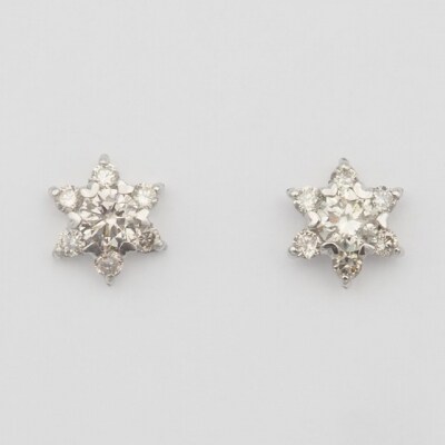 PT900 0.24ct ダイヤモンド ピアス　FFP-000346