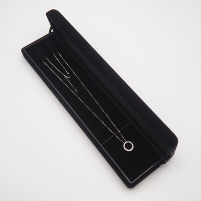 PT900/PT850 0.3ctダイヤモンド　サークルペンダントネックレス　FHH-019918