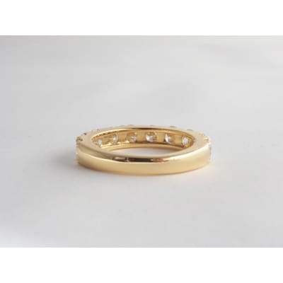 K18YG 2.00ctダイヤモンドハーフエタニティリング9978