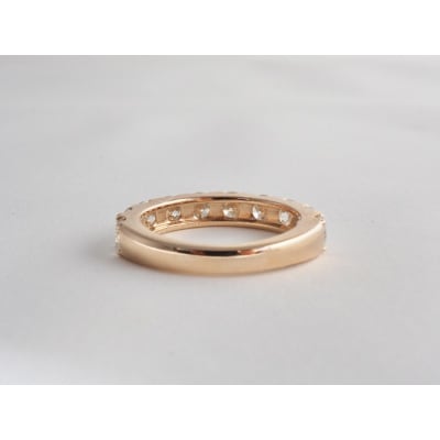 K18PG 2.00ctダイヤモンドハーフエタニティリング9978