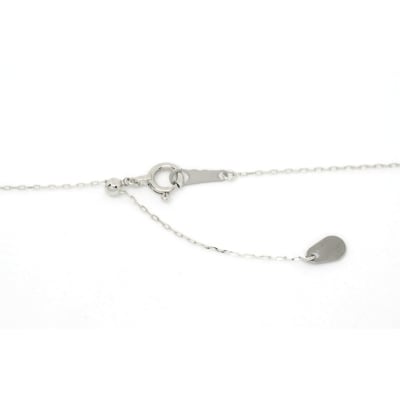 K10WGダイヤモンドフラワーペンダント P6143DI-2