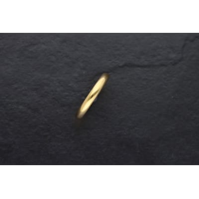 純金(24金)鍛造リング　甲丸幅3.0mm　9000416223