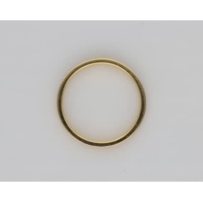 K18鍛造リング　ミルハーフエタニティ　9000093154