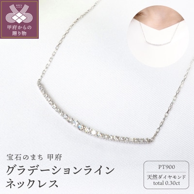 PT900 0.30ct�_�C�������h�O���f�[�V�������C���l�b�N���XP2451