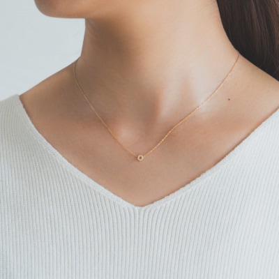 甲府ジュエリー】K18 ダイヤ 0.04ct ネックレス(73305830) | 山梨県