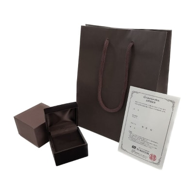 K14WGあこや無調色(ナチュラルブルーイッシュグレー) ピアス 8mm (PE1013KD-Na)