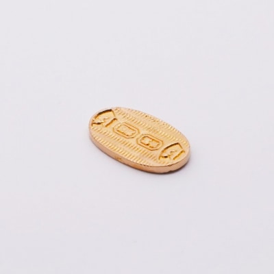 【置物】K24 純金(約1.0g)　ミニピュア(R)　金の小判(SH-0021)