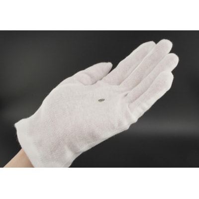 【置物】Pt999 純プラチナ(約0.5g)　ミニピュア(R)　プラチナの小判(SH-0023)