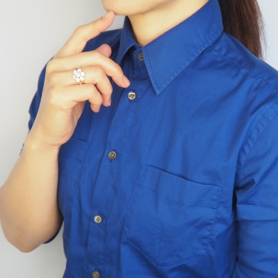 K18 2.5ctUP ダイヤモンド リング　HR-009618