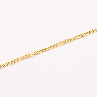 K24 2面シングル喜平ネックレス10g 造幣局検定マーク入り　HO-000131