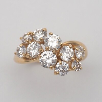 K18　2ctダイヤモンドリング　HR-009569