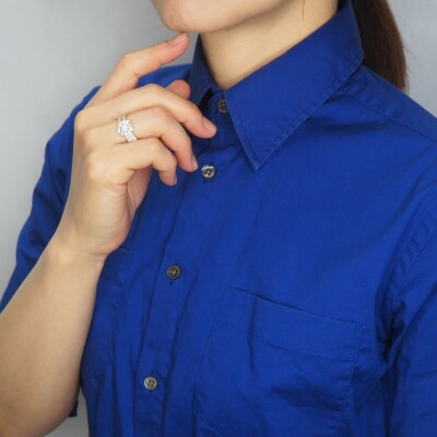 K18 1.5ctUP ダイヤモンド リング　HR-009615