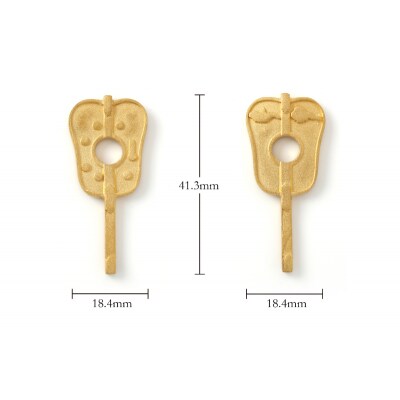 純金チャーム 24金イエローゴールド 10g k074-F24-004