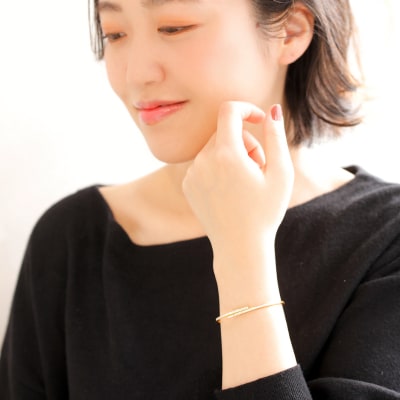 K18 天然ダイヤモンド ブレスレット PJB027