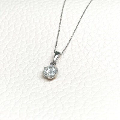 Pt900 天然ダイヤモンド VS-class ネックレス 0.5ct IB-F030625