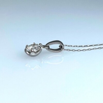 Pt900 天然ダイヤモンド VS-class ネックレス 0.5ct IB-F030625