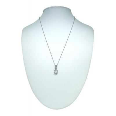 Pt900 天然ダイヤモンド VS-class ネックレス 0.5ct IB-F030625