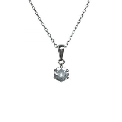 Pt900 天然ダイヤモンド VS-class ネックレス 0.3ct IB-F030725