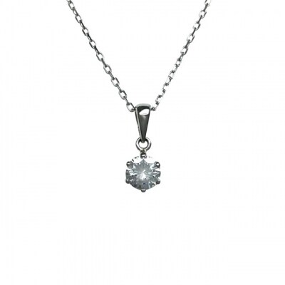 Pt900 天然ダイヤモンド VS-class ネックレス 0.3ct IB-F030725
