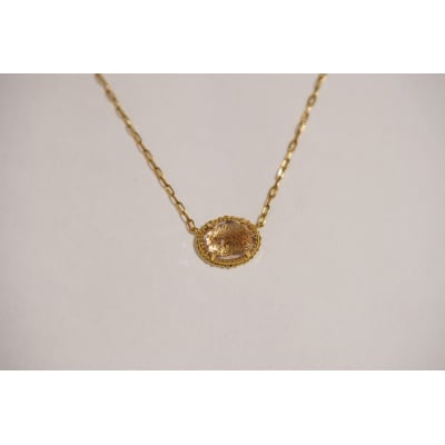 MB1001 ドレスネックレス　モルガナイト