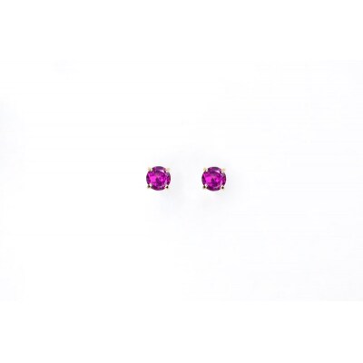 MB2001 〇ピアス　ガーネット