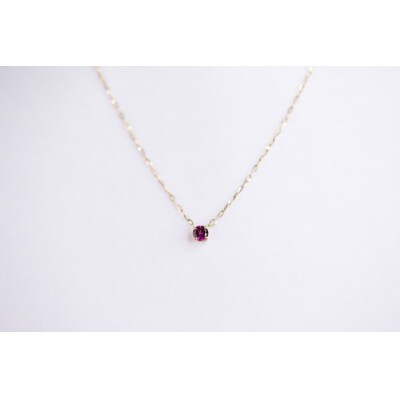 MB2010　〇ネックレス　ガーネット
